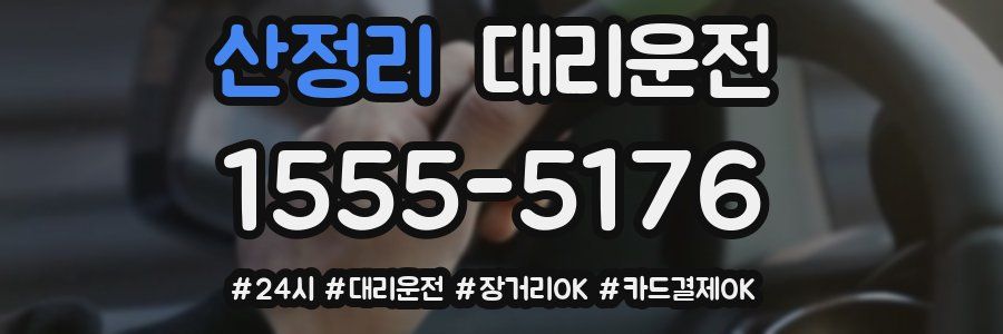 산정리 대리운전