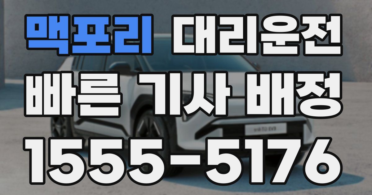 일일대리기사