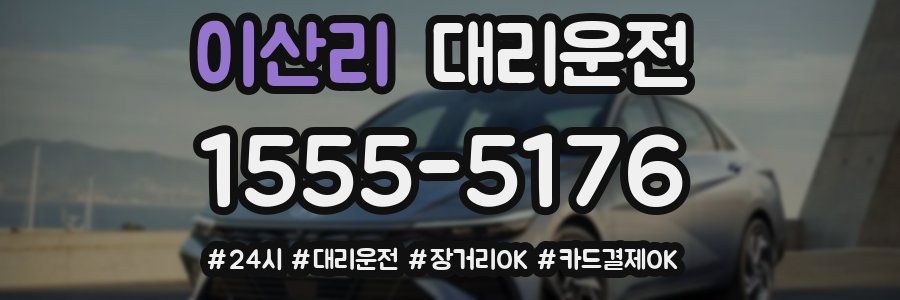 이산리 대리운전