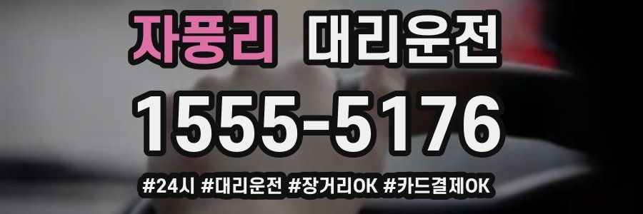 자풍리 대리운전