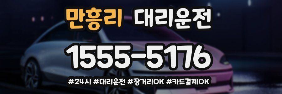 만흥리 대리운전