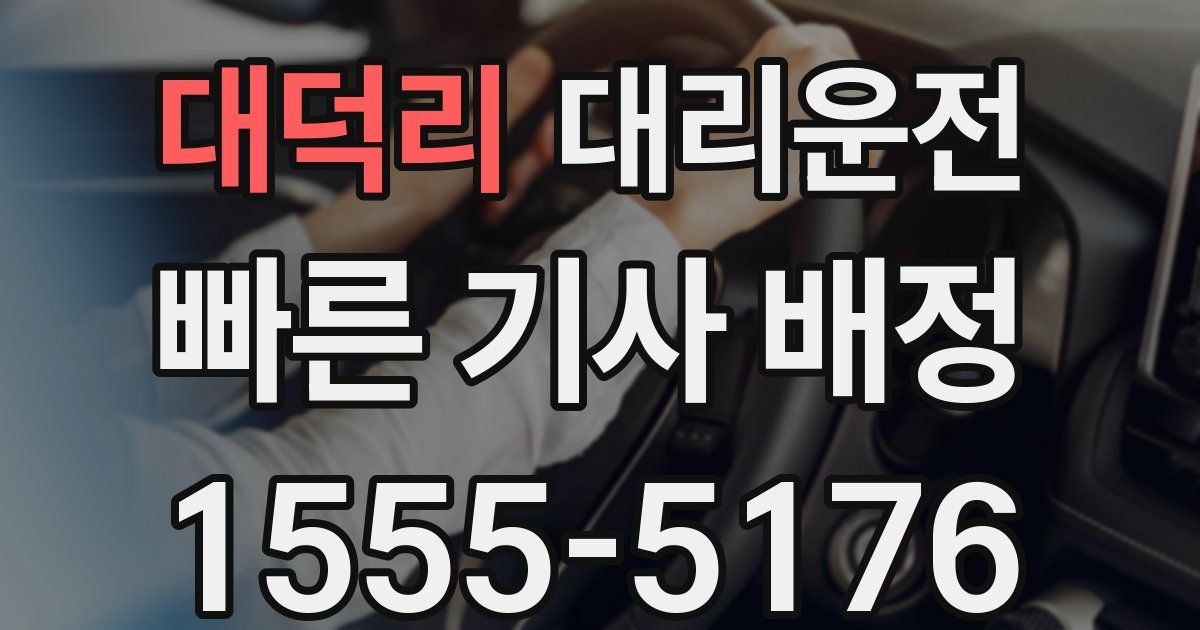 일일대리기사