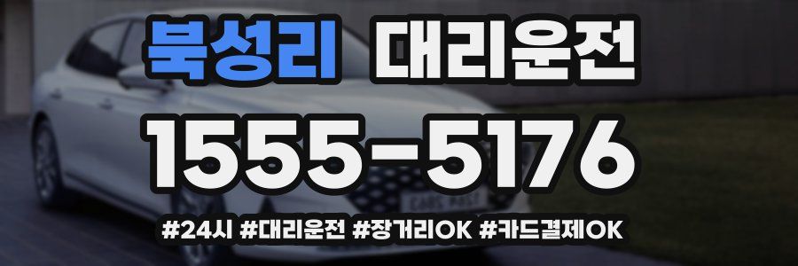 북성리 대리운전