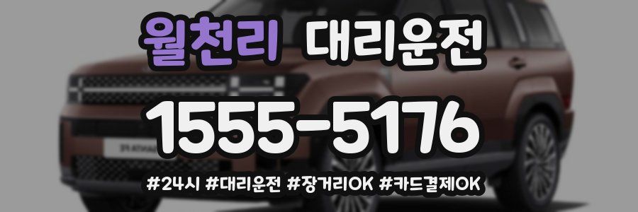 월천리 대리운전