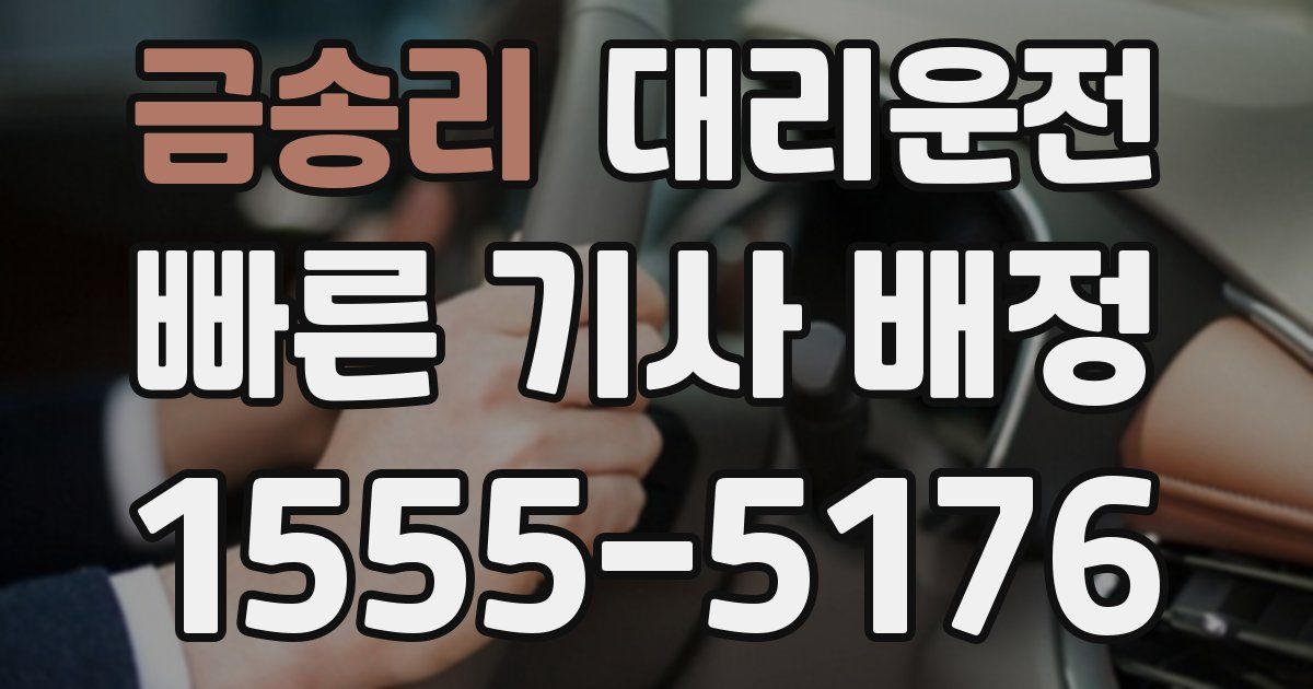 일일대리기사