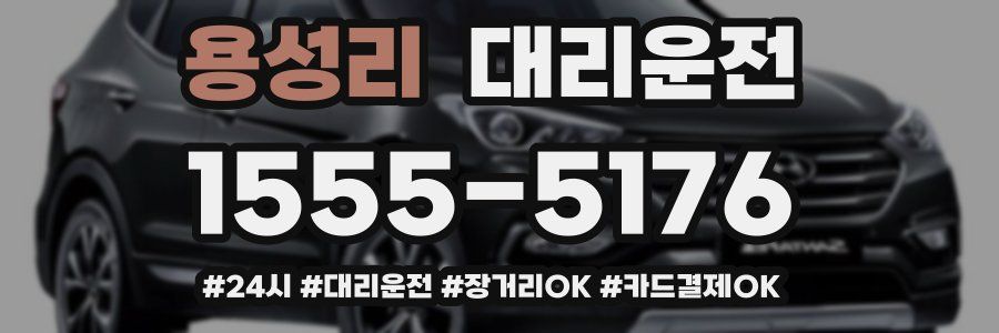 용성리 대리운전