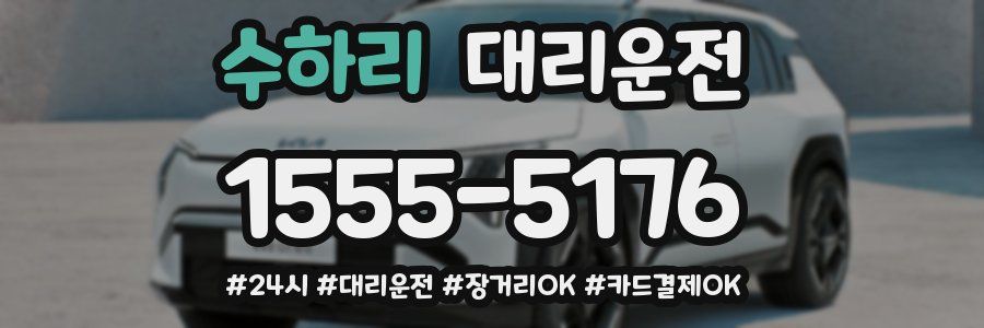 수하리 대리운전