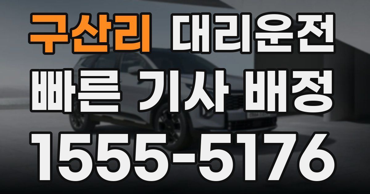일일대리기사