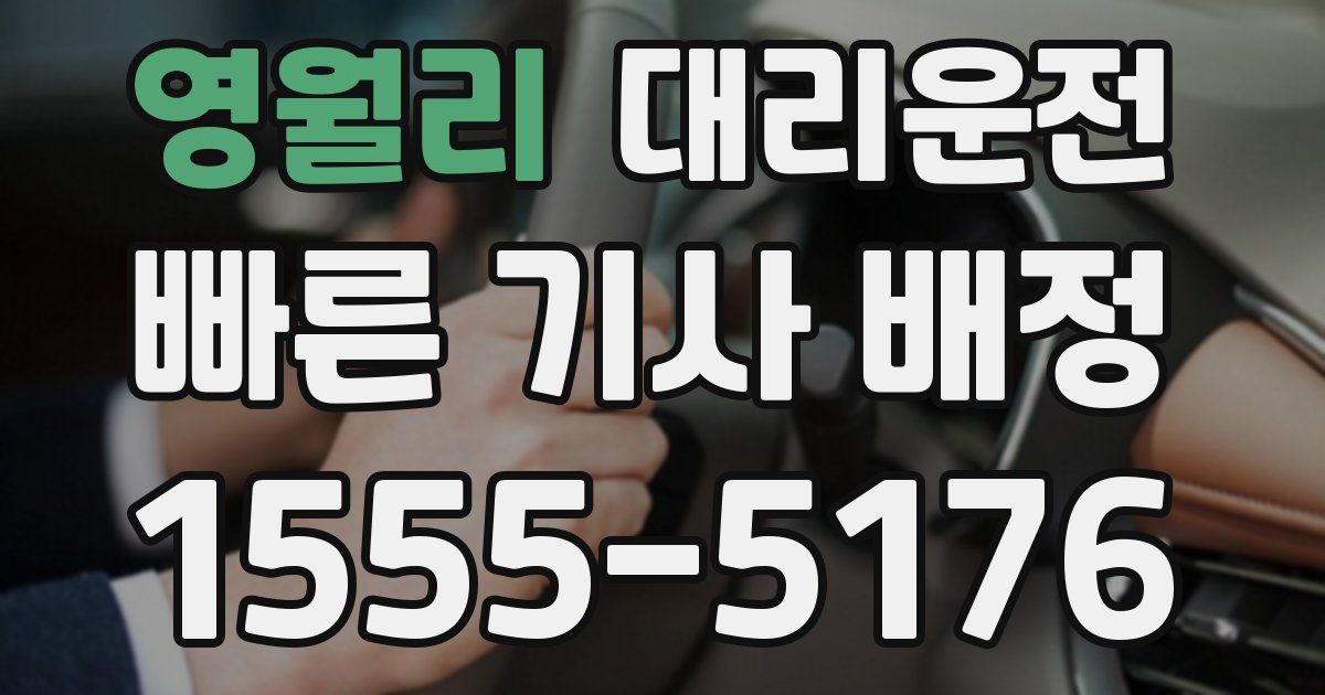 일일대리기사