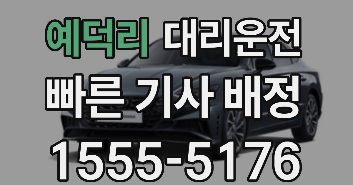 일일대리기사