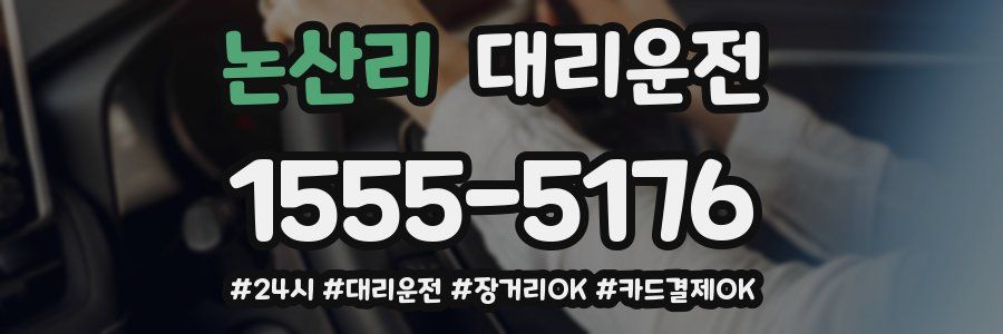 논산리 대리운전