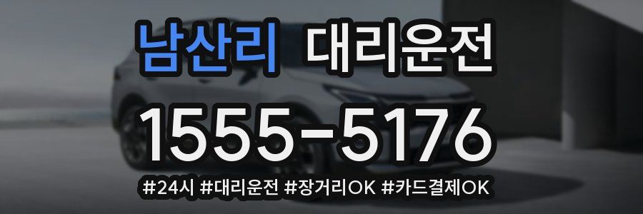 남산리 대리운전