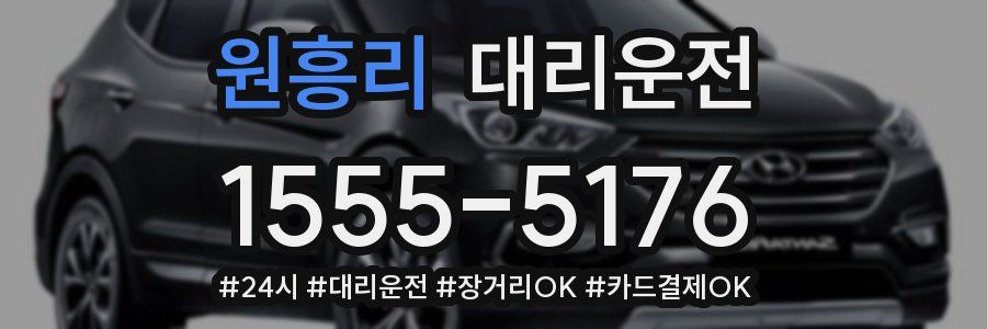 원흥리 대리운전
