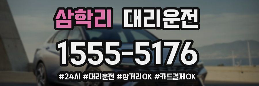 삼학리 대리운전