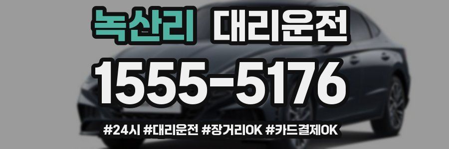 녹산리 대리운전