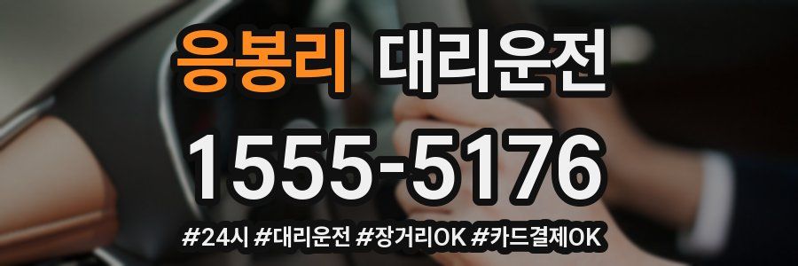 응봉리 대리운전