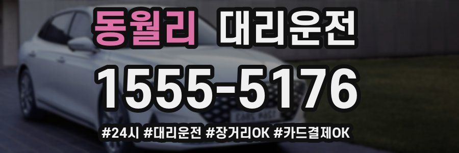 동월리 대리운전