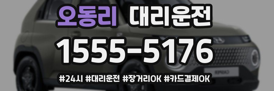 오동리 대리운전