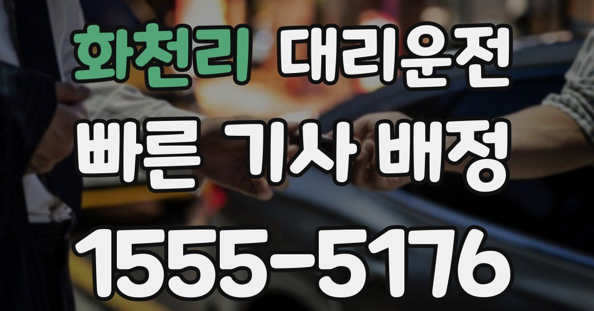일일대리기사