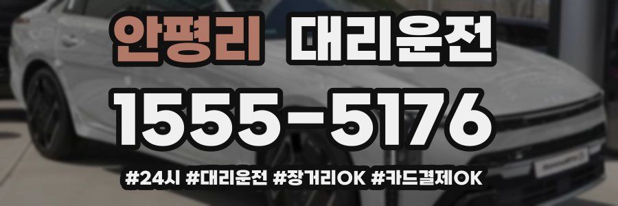 안평리 대리운전