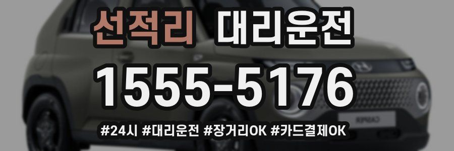 선적리 대리운전