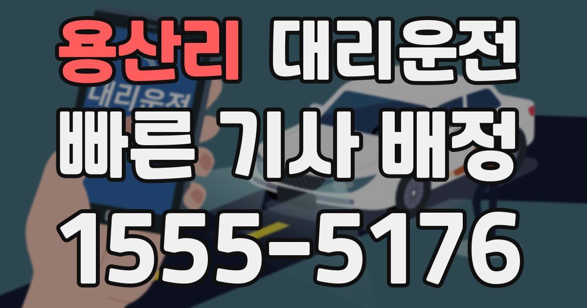 일일대리기사