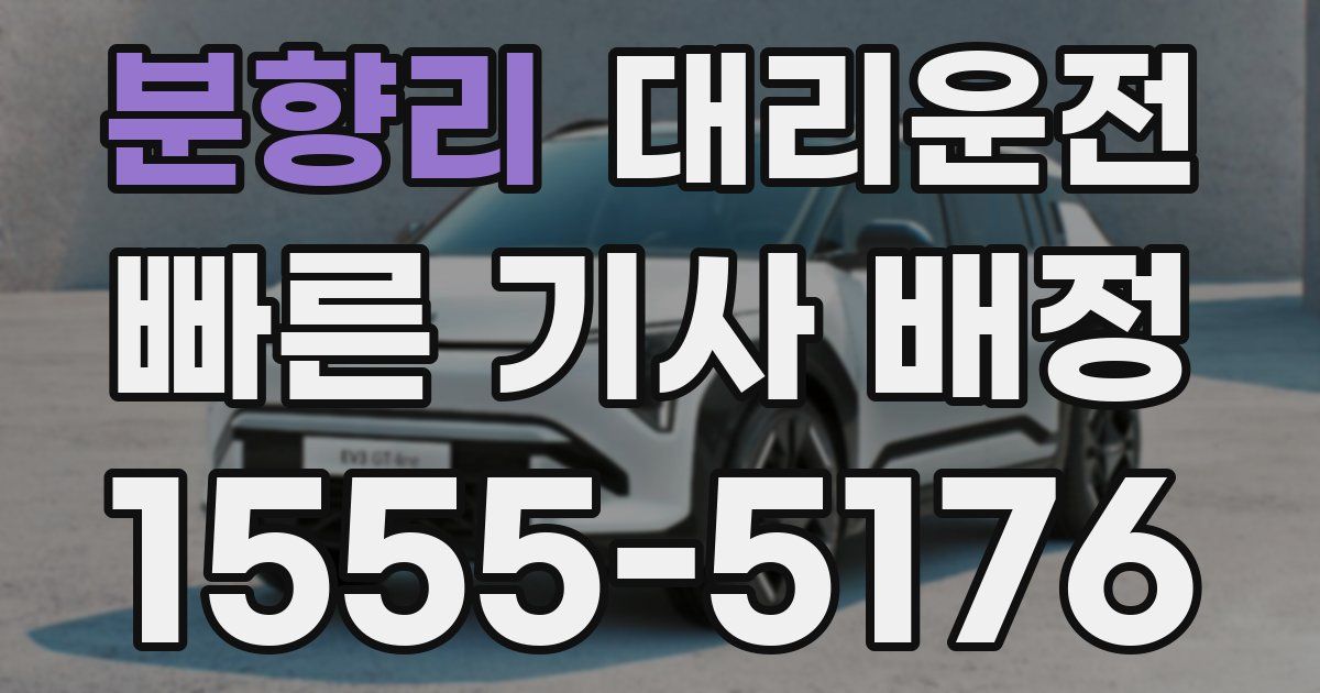 일일대리기사