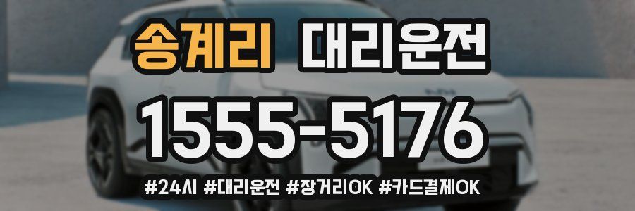 송계리 대리운전