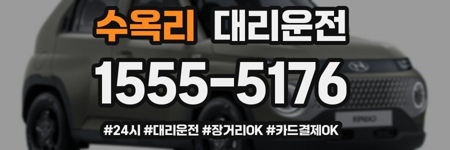 수옥리 대리운전