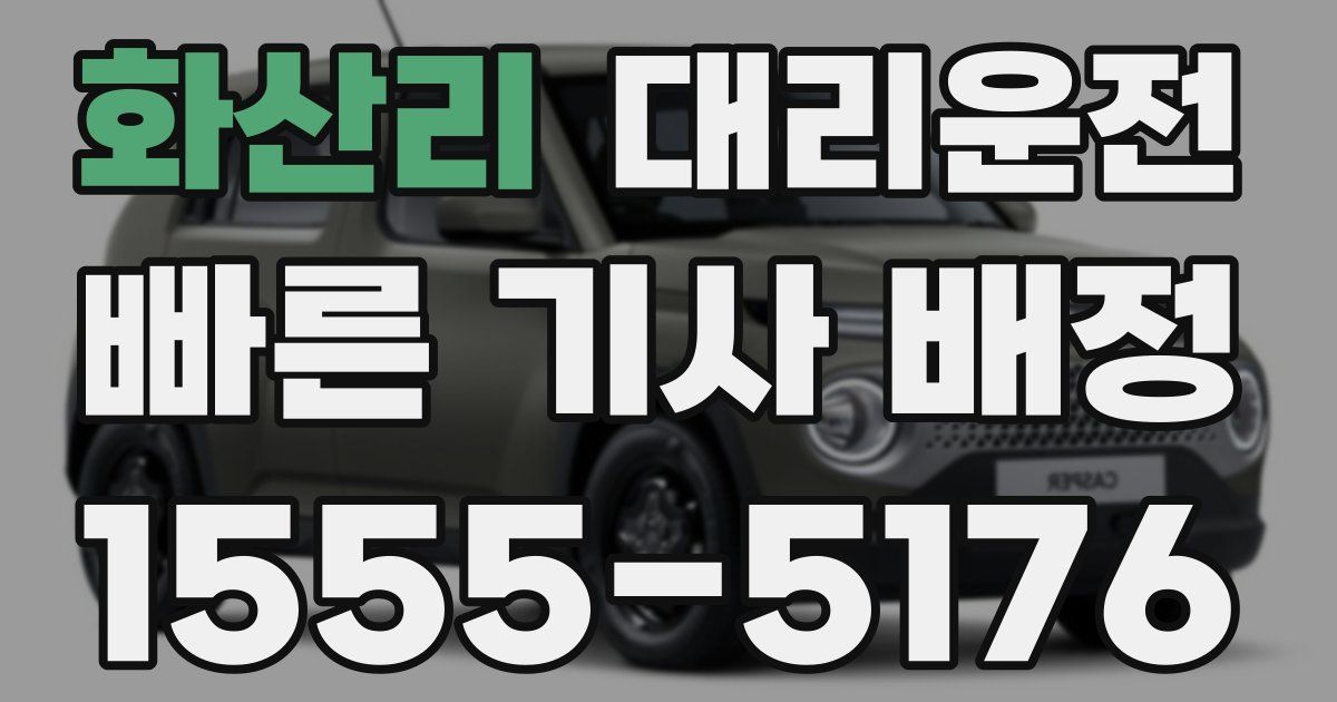 일일대리기사