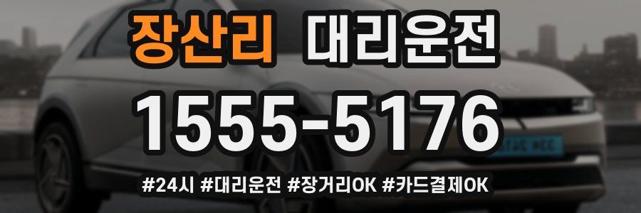 장산리 대리운전
