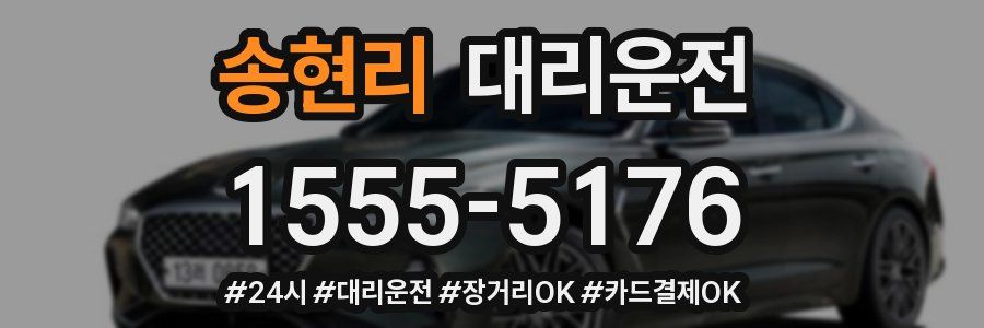 송현리 대리운전