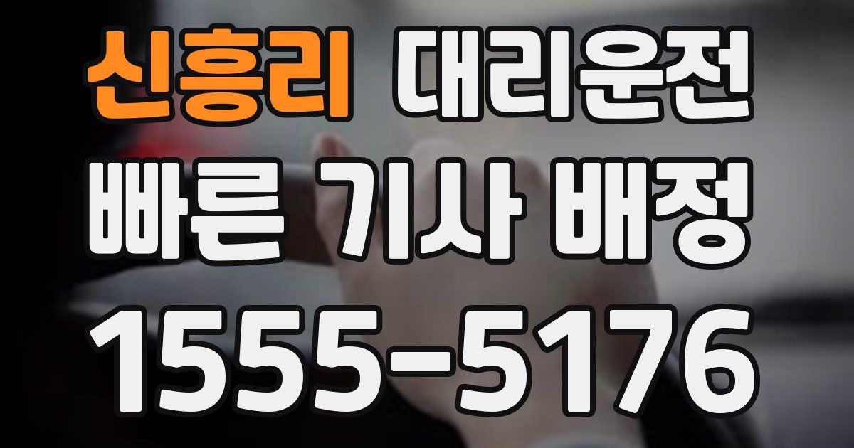 일일대리기사