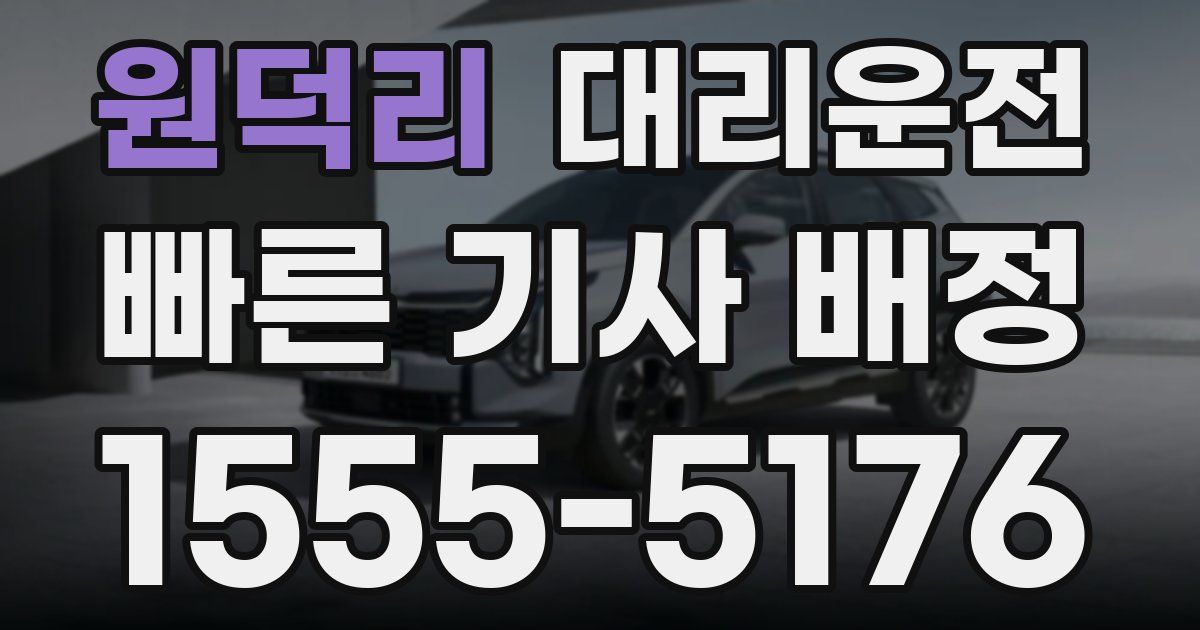 일일대리기사