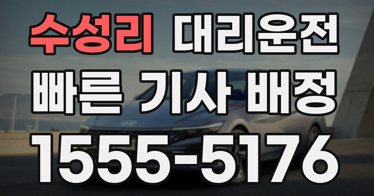 일일대리기사