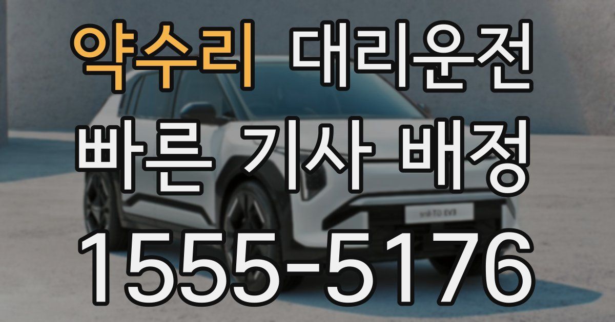 일일대리기사