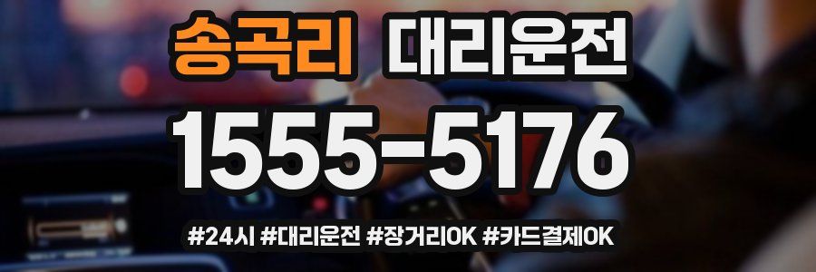 송곡리 대리운전