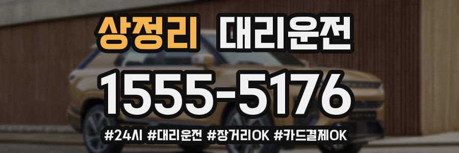 상정리 대리운전