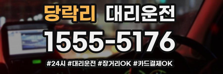 당락리 대리운전