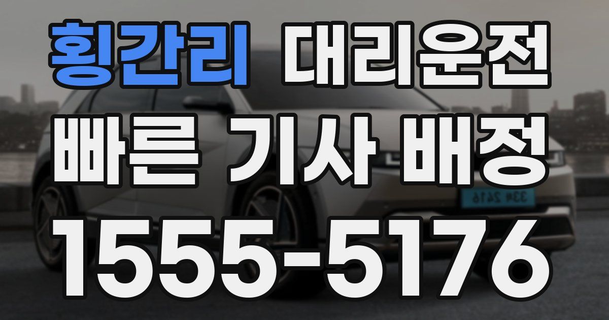 일일대리기사