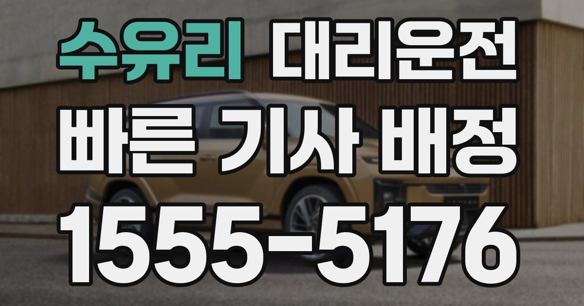 일일대리기사