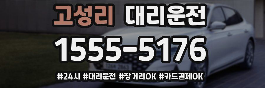 고성리 대리운전