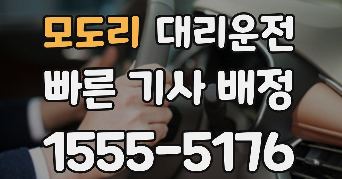 일일대리기사