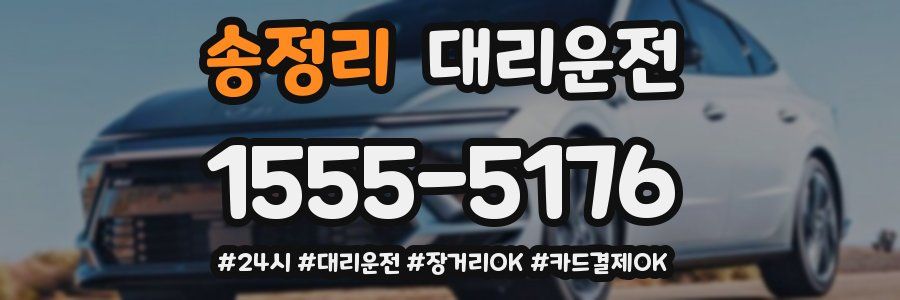 송정리 대리운전