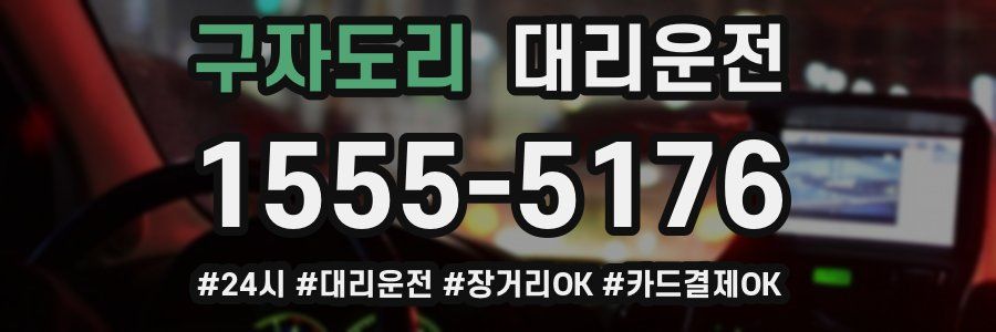구자도리 대리운전