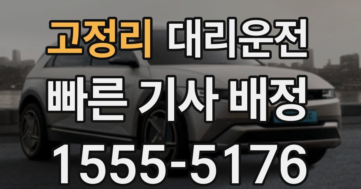 일일대리기사