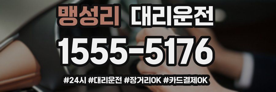맹성리 대리운전