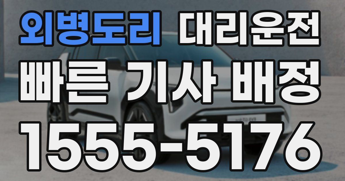 일일대리기사