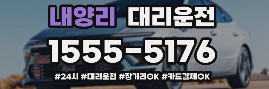 내양리 대리운전