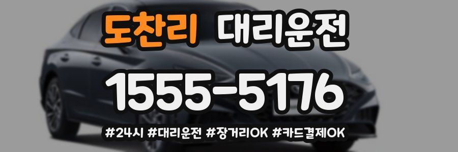 도찬리 대리운전